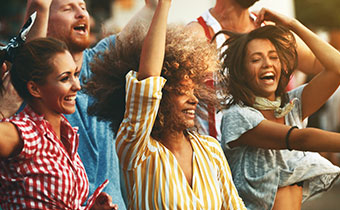 people at Essence Festival